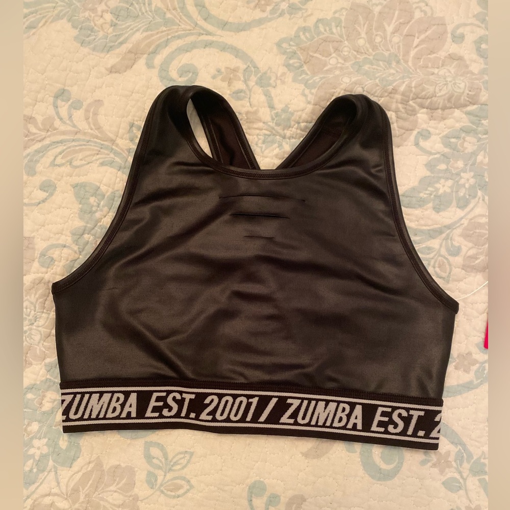 Zumba sports bra brand new with tags on so cute!
